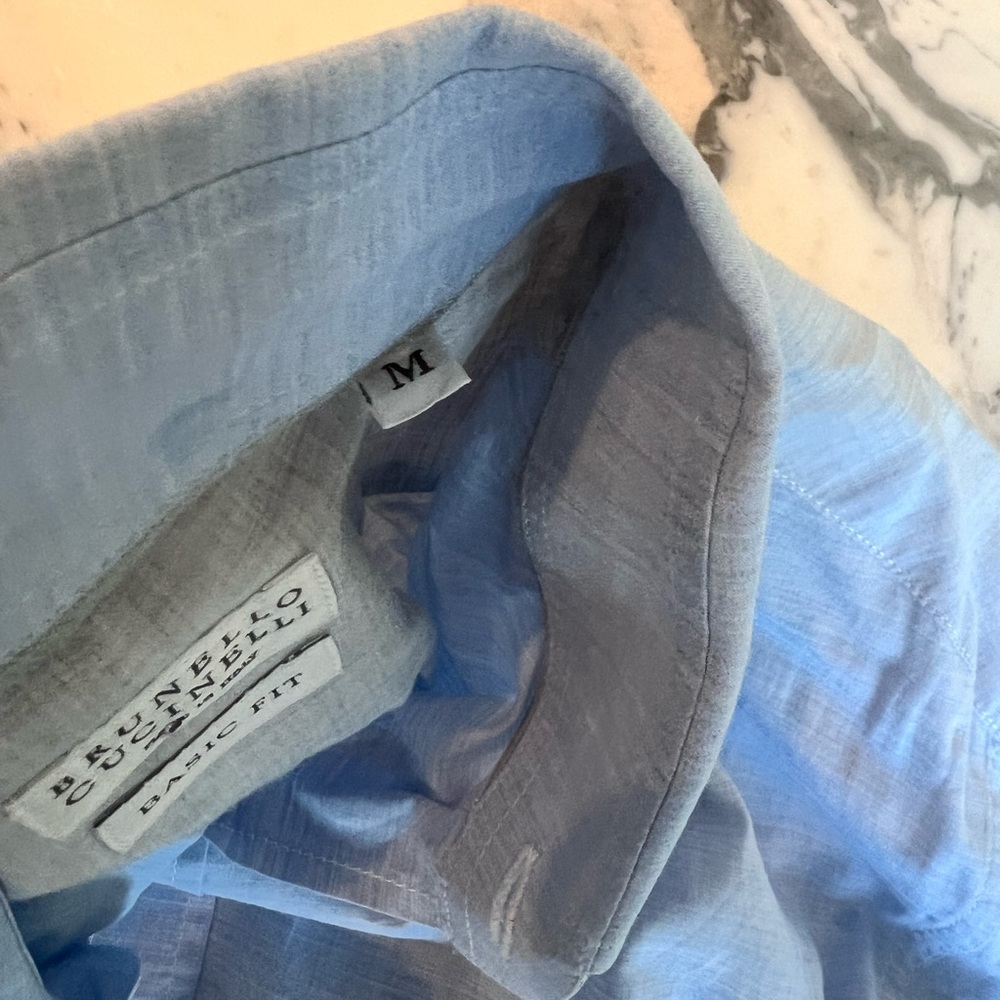 Brunello Cucinelli button down shirt M
